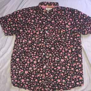 Zumiez Rose Button Up
